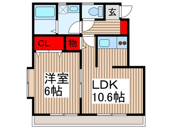 ダイナルかのの物件間取画像